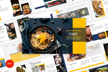 Yummy - Food PowerPoint Template