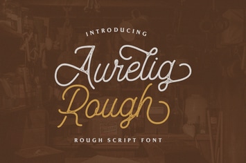 Aurelig Retro Script