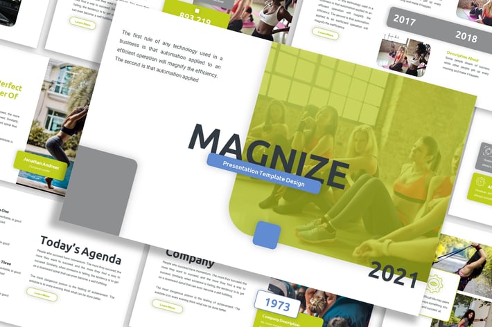 Magnize - Business Template Prensentation