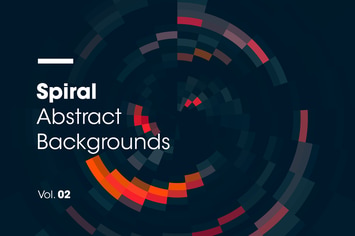 Spiral | Abstract Backgrounds | Vol. 02