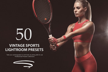 50 Vintage Sports Lightroom Presets