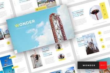 Wonder - Theme Park PowerPoint Template