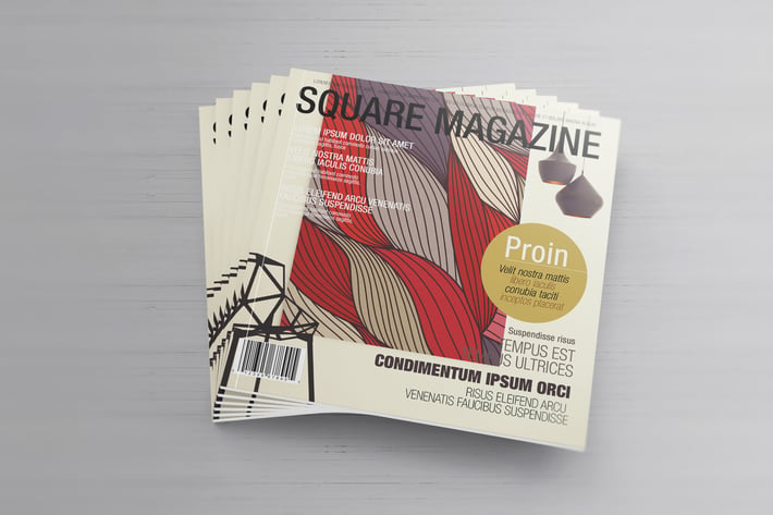 Brochure - Square Magazine Mockups