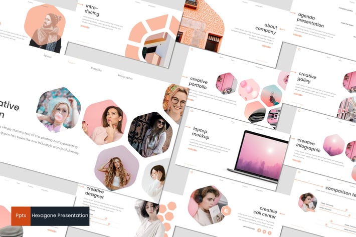 Hexagone - Powerpoint Template