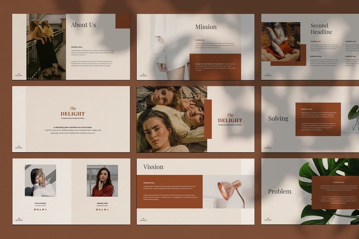 DELIGHT - Powerpoint Template