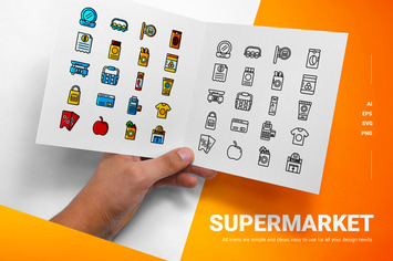 Supermarket - Icons