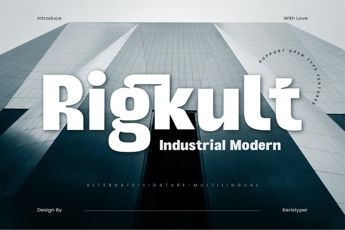 Rigkult Font