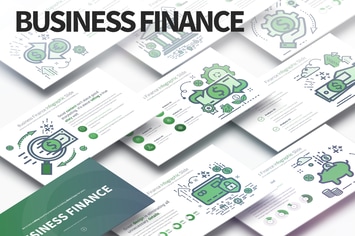 Business Finance - PowerPoint Infographics Slides
