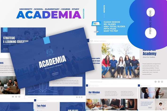 Academia - University School Education Keynote