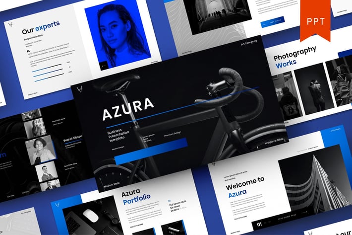 Azura – Business PowerPoint Template