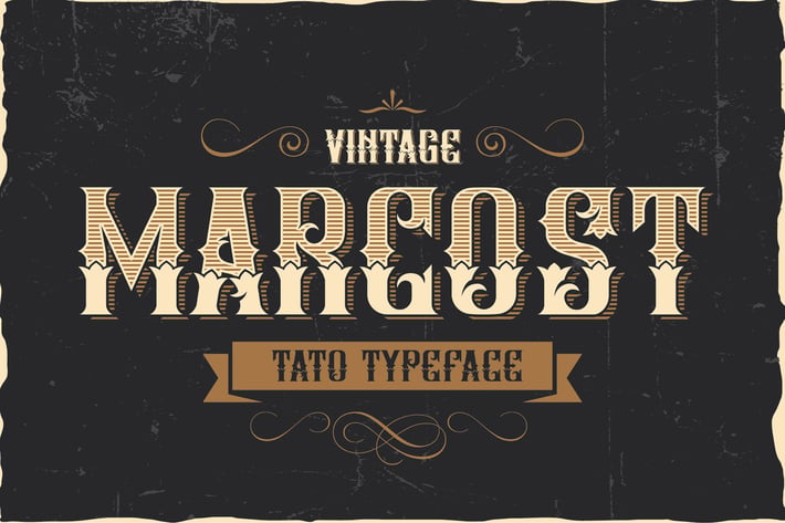 Marcost - Tato Typeface