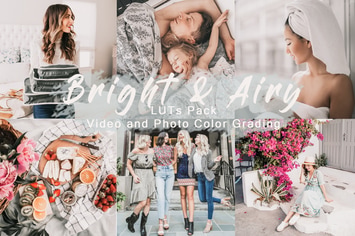 Bright & Airy LUTs for Video and Photo