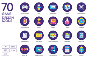 Game Design Icons