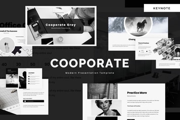 Cooperate Grey - Keynote Template