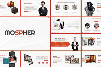 Mospher - Creative Keynote Template