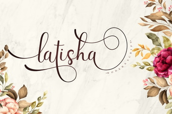Latisha - New Elegant Modern Script