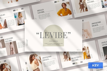 Levibe - Minimal Keynote Presentation Template