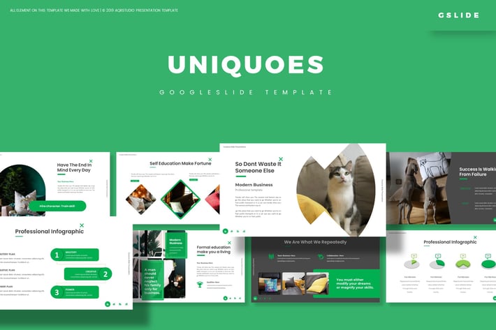 Uniquoes - Google Slides Template