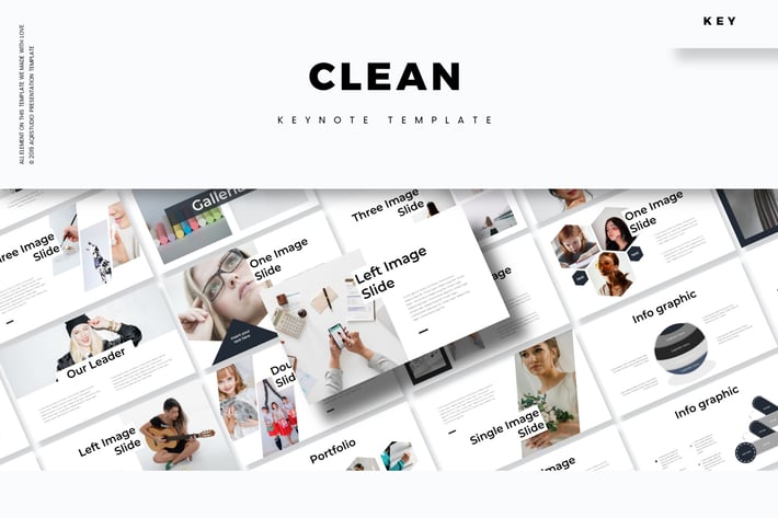 Clean - Keynote Template