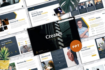 Creates - Business Powerpoint Template