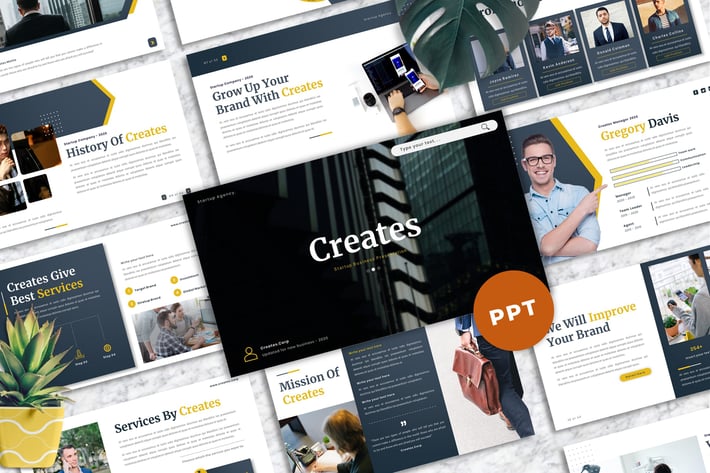 Creates - Business Powerpoint Template