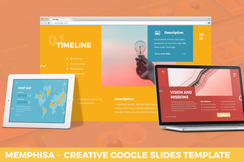 Memphisa - Creative Google Slides Template