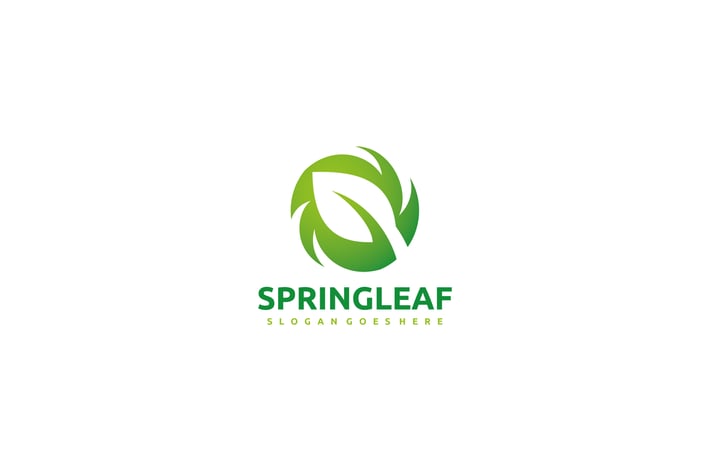 Leaf and Green Logo