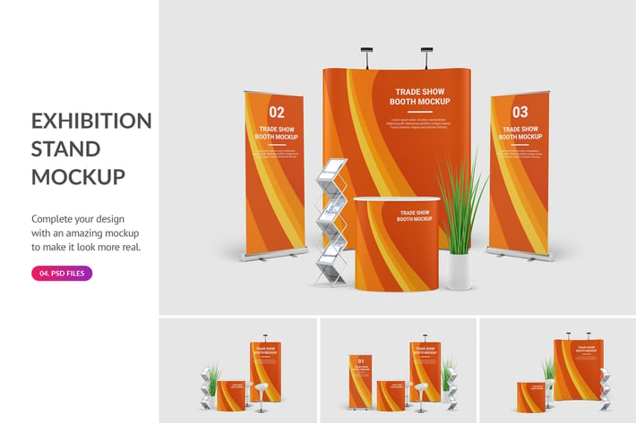 Trade Show Booth Mockup