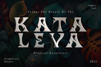 Kataleya - Display Font