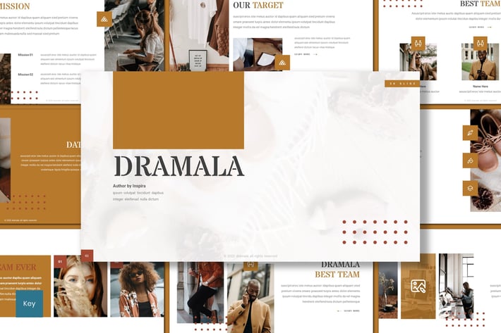 Dramala - Lookbook Keynote Template