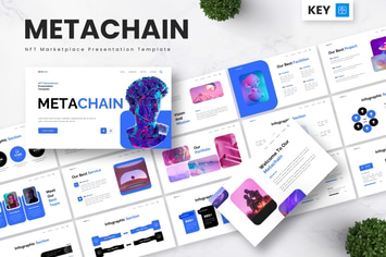 Metachain - NFT Marketplace Keynote Templates
