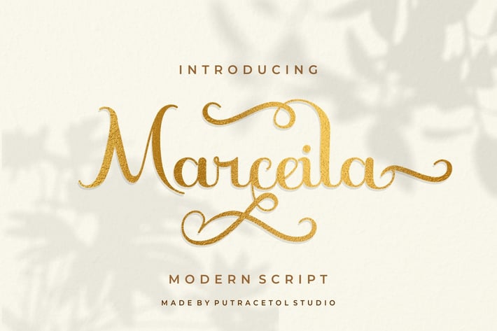 Marceila - Modern Script