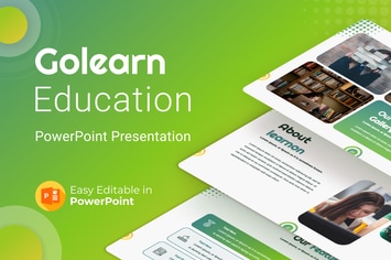 Golearn Education PPT Presentation Template