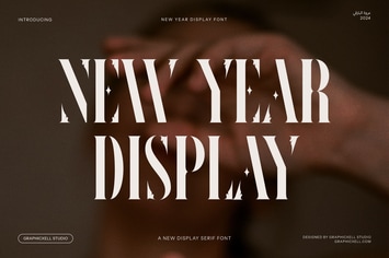 New Year - Elegant Display Serif Font