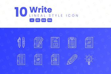10 Write Detailed Icon Collection