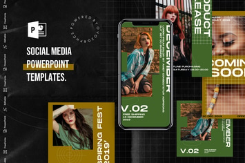 Social Media PowerPoint Template