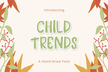 Child Tren - Display Font