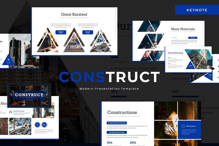 Construct - Keynote Template
