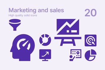 Marketing #2 icons