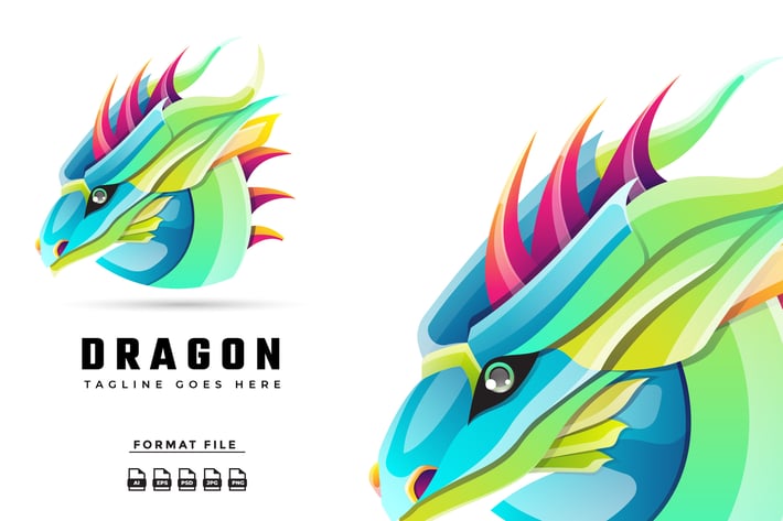 Dragon Logo Template