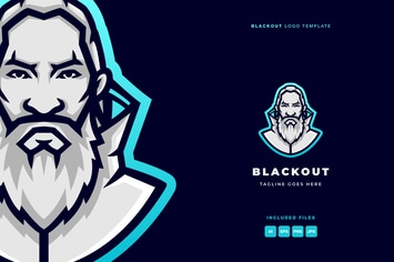 Blackout Logo Template
