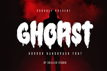Ghorst - Horror Handbrush Font