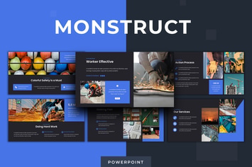 Monstruct - Powerpoint Template