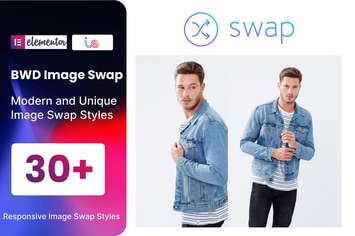 Image Swap addon for elementor