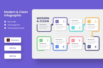 Modern & Clean Infographic