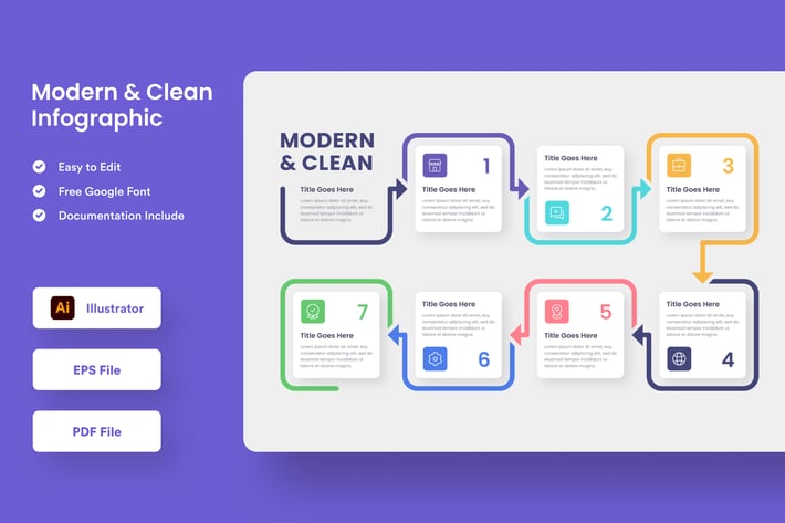 Modern & Clean Infographic