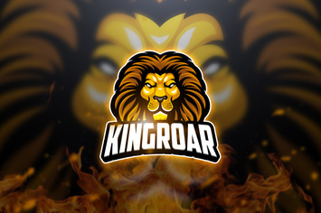 Kingroar - Mascot & Esport Logo