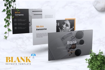 BLANK - Creative Keynote Template