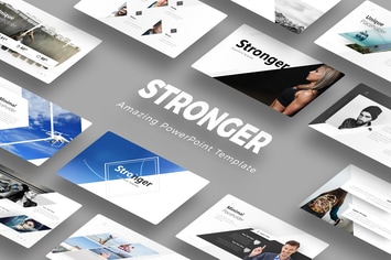 Stronger PowerPoint Template