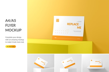 Landscape Flyer Mockup
